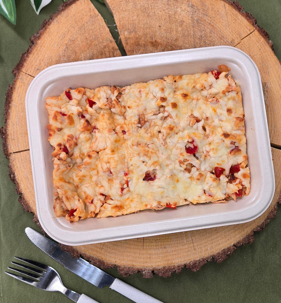 Pizza poulet bbq