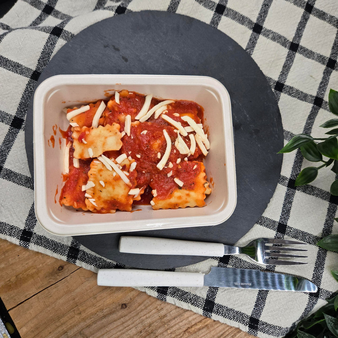 Tortellini au boeuf sauce tomate